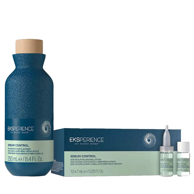 REVLON PROFESSIONAL Kit Eksperience Sebum Control Shampoo 250ml + Lotion 12x7ml