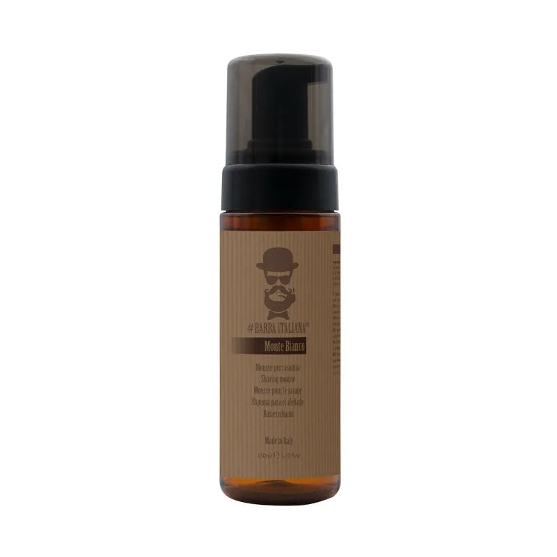BARBA ITALIANA Monte Bianco Mousse Per Rasatura 150ml