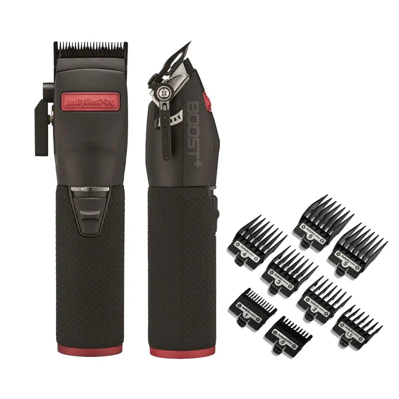 BABYLISS Pro Professional Clipper Boost+ Black & Red FX8700RBPE