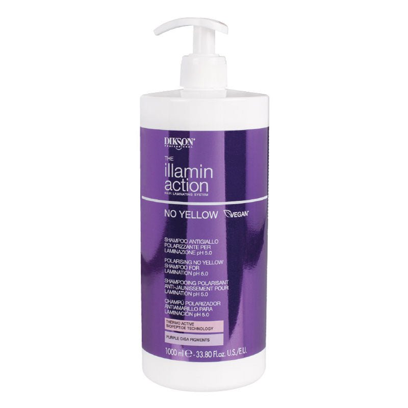 DIKSON The Illaminaction No Yellow Shampoo Antigiallo Polarizzante Per Laminazione 1000ml