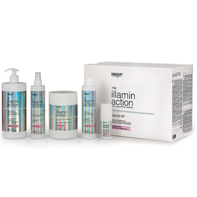 DIKSON The Illaminaction Salon Kit Sistema Laminazione Capelli