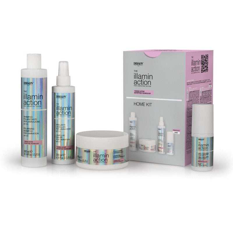 DIKSON The Illaminaction Home Kit Sistema Laminazione Capelli