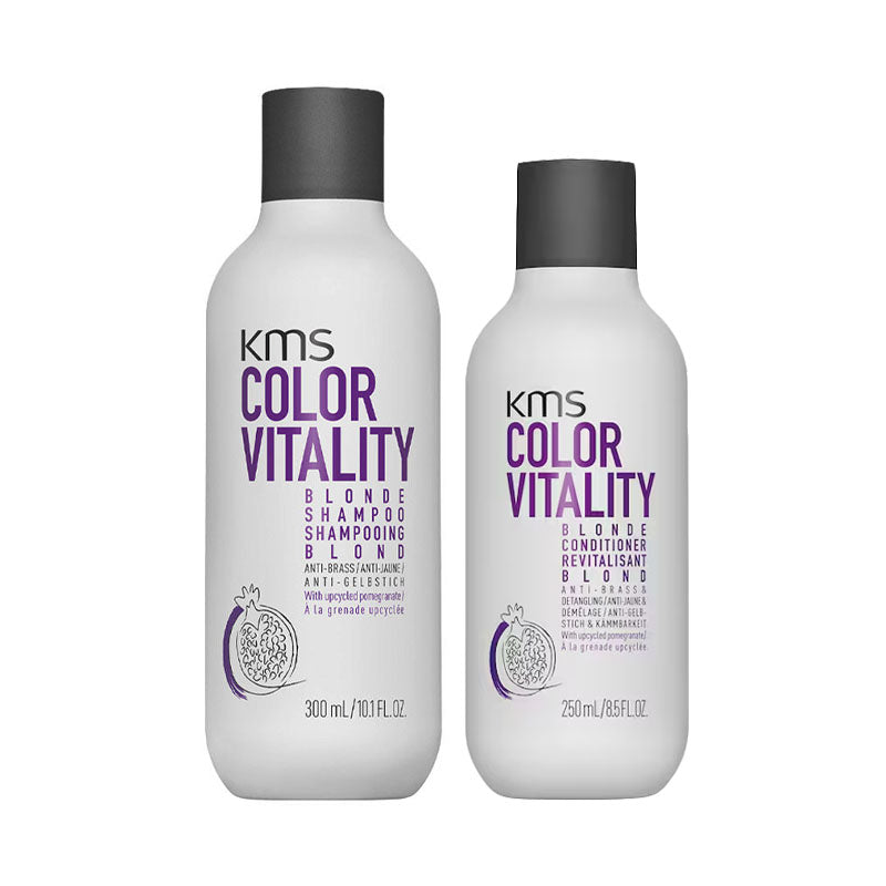 KMS Kit Color Vitality Blond Shampoo 300ml + Conditioner 250ml