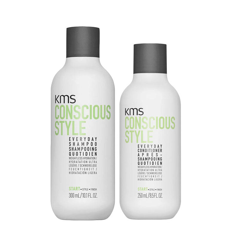 KMS Kit Conscious Style Everyday Shampoo 300ml + Conditioner 250ml