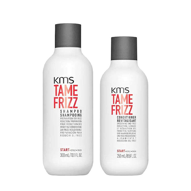 KMS Kit Tame Frizz Shampoo 300ml + Conditioner 250ml