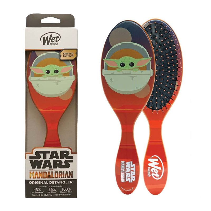 WET BRUSH Star Wars Original Detangler The Mandalorian Grogu Limited Edition