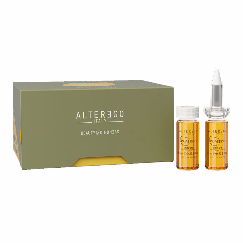 ALTEREGO CurEgo Silk Oil Trattamento Condizionante Intensivo Fiale 12x10ml