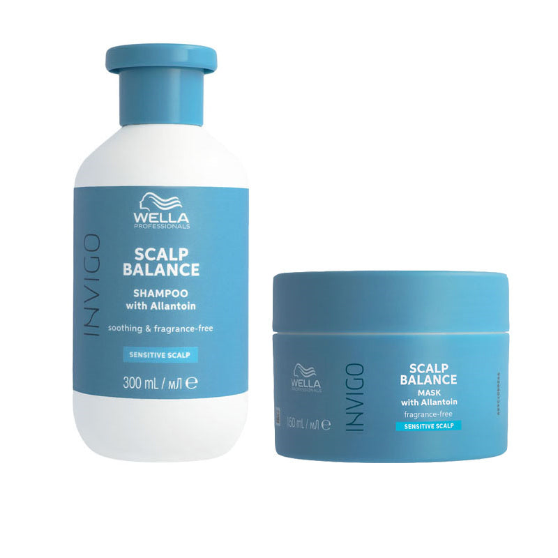 WELLA PROFESSIONALS Kit Invigo Scalp Balance Shampoo Sensitive 300ml + Maschera Sensitive 150ml