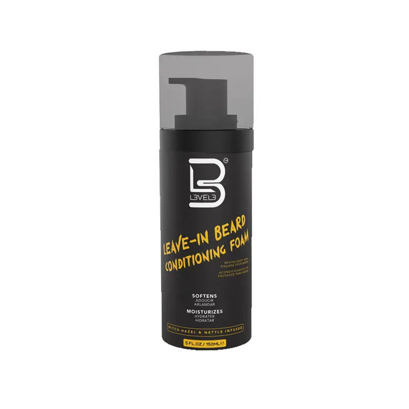 L3V3L3 Leave In Beard Conditioning Foam 150ml