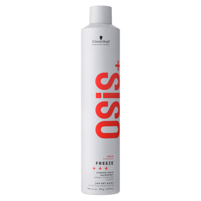 SCHWARZKOPF Osis+ Hold Fixation Freeze Strong Hold Hairspray 500ml