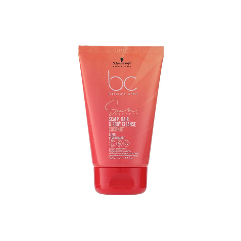 SCHWARZKOPF BC Bonacure Sun Protect Scalp Hair & Body Cleanse Coconut 100ml