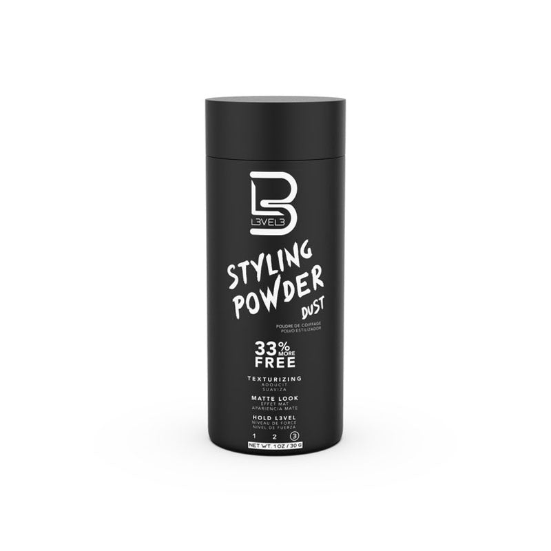L3VEL3 Super Strong Hold Styling Powder Matte Look 30g