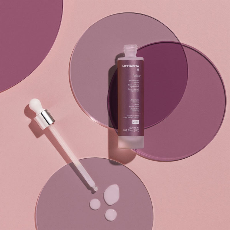 MEDAVITA Velour Night Reset Serum 50ml, siero professionale per capelli (immagine 2)