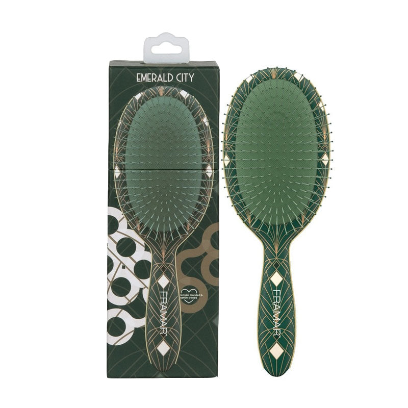 FRAMAR Detangle Brush Cheers Haters Emerald City