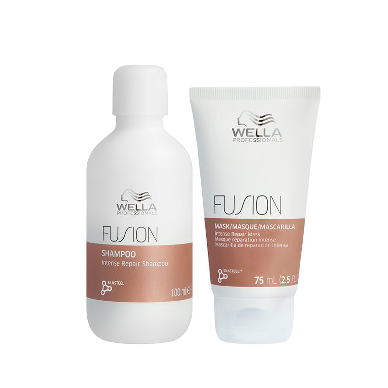 WELLA PROFESSIONALS Kit Fusion Intense Repair Shampoo 100ml + Mask 75ml