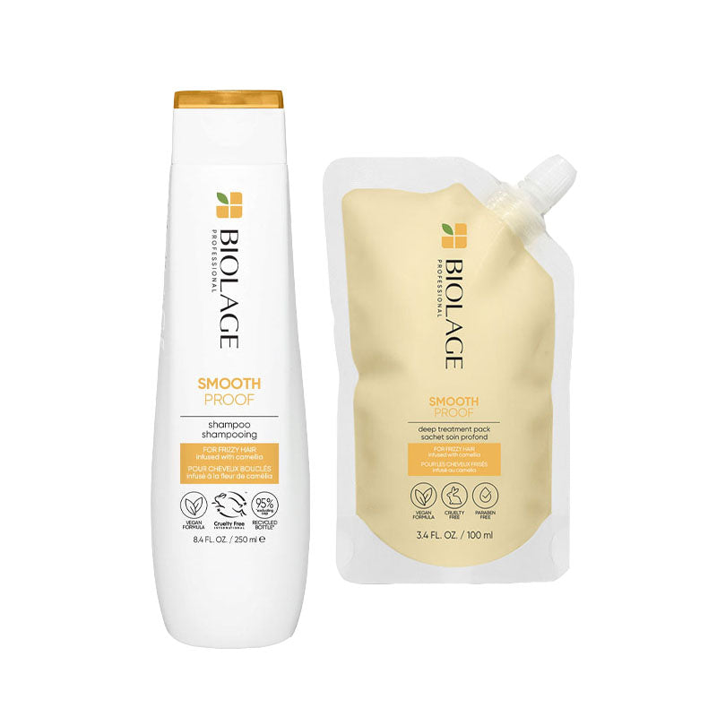 BIOLAGE Kit SmoothProof Shampoo 250ml + Pack Deep Treatment 100ml