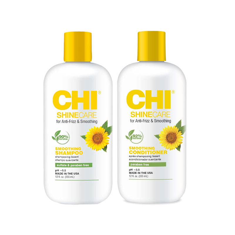 FAROUK Kit CHI ShineCare Smoothing Shampoo 335ml + Conditioner 355ml