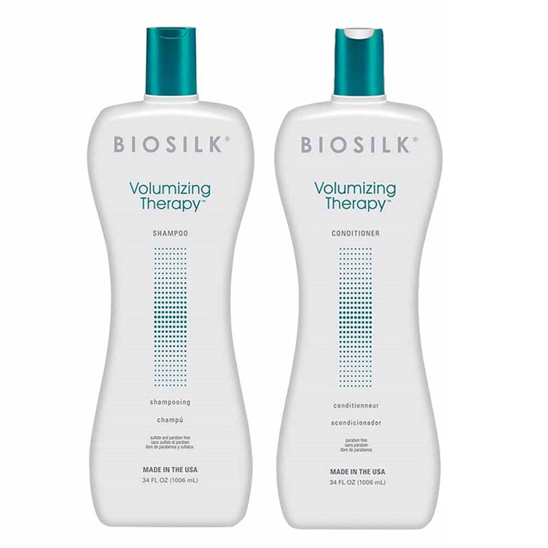 FAROUK Kit BioSilk Volumizing Therapy Shampoo 1006ml + Conditioner 1006ml