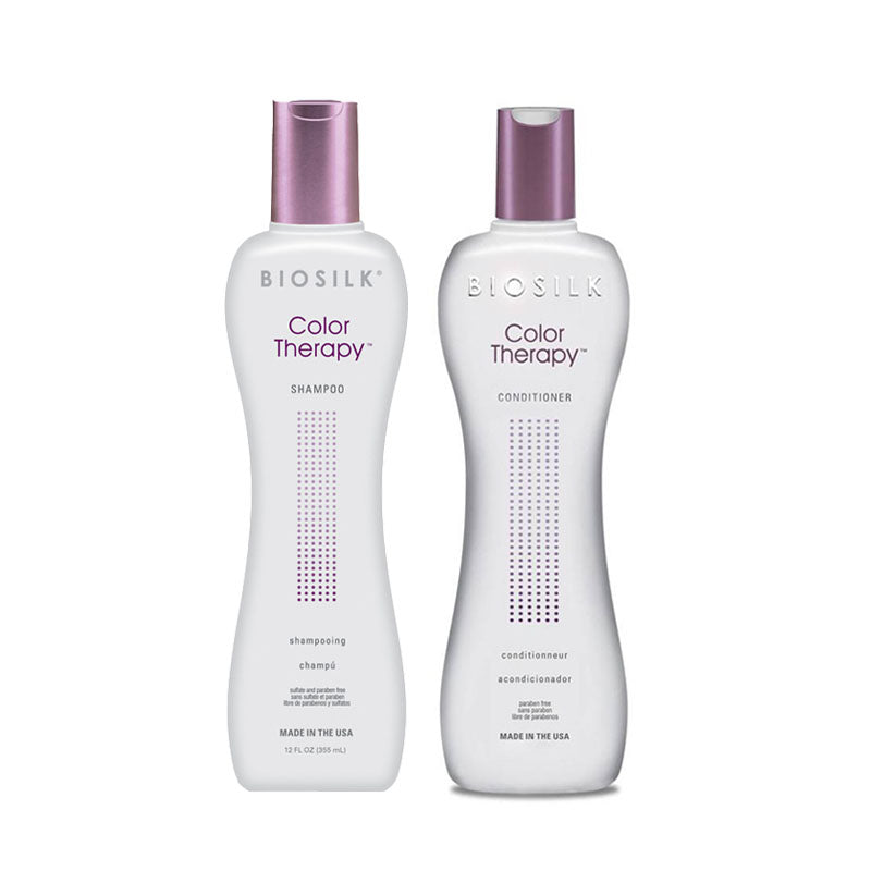 FAROUK Kit Biosilk Color Therapy Shampoo 355ml + Conditioner 355ml