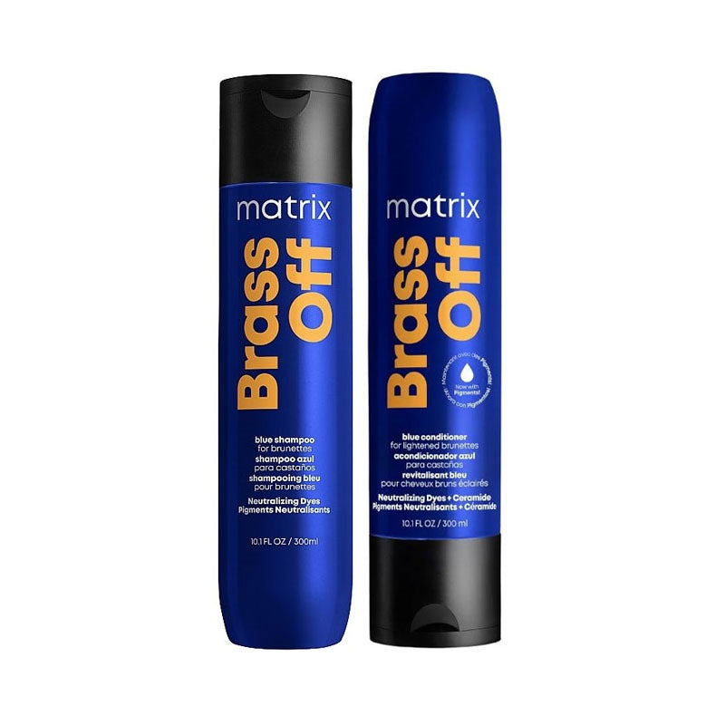 MATRIX TOTAL RESULTS Kit Brass Off Shampoo 300ml + Conditioner 300ml