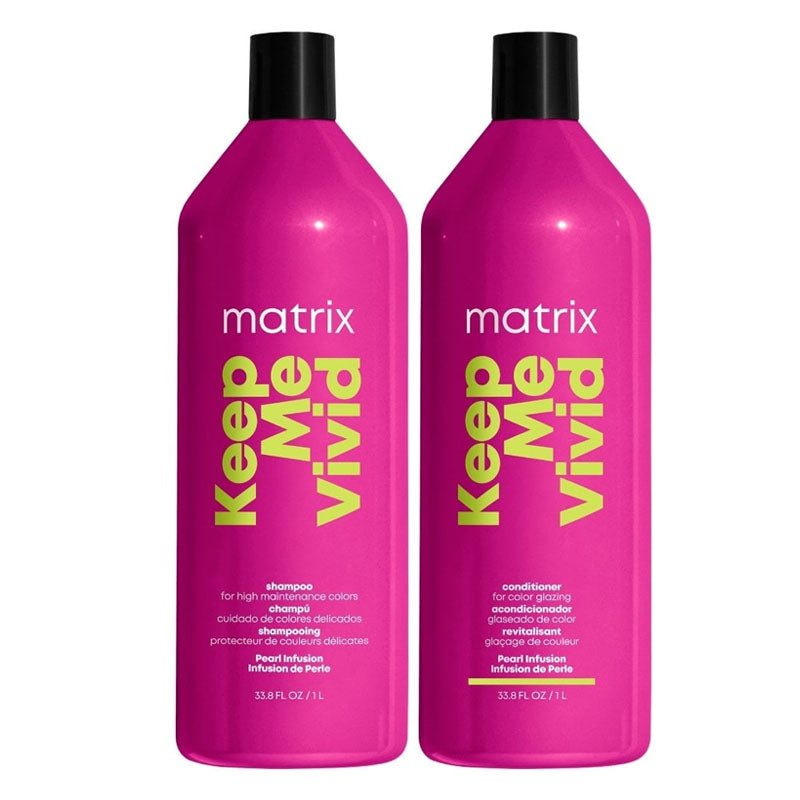 MATRIX TOTAL RESULTS Kit Keep Me Vivid Shampoo 1000ml + Balsamo 1000ml