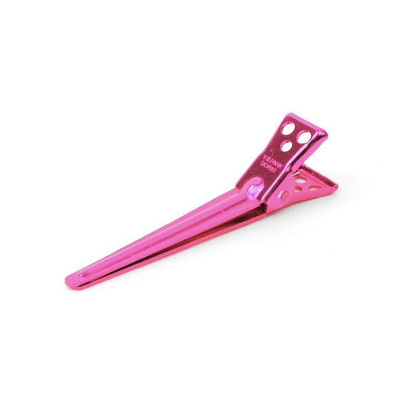 Y.S. PARK Clip M Becchi Rosa Metallizzato 10 Pezzi