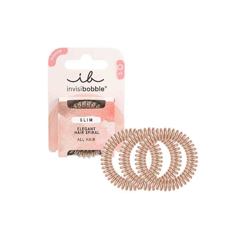 INVISIBOBBLE Slim Of Bronze And Beads 3pz