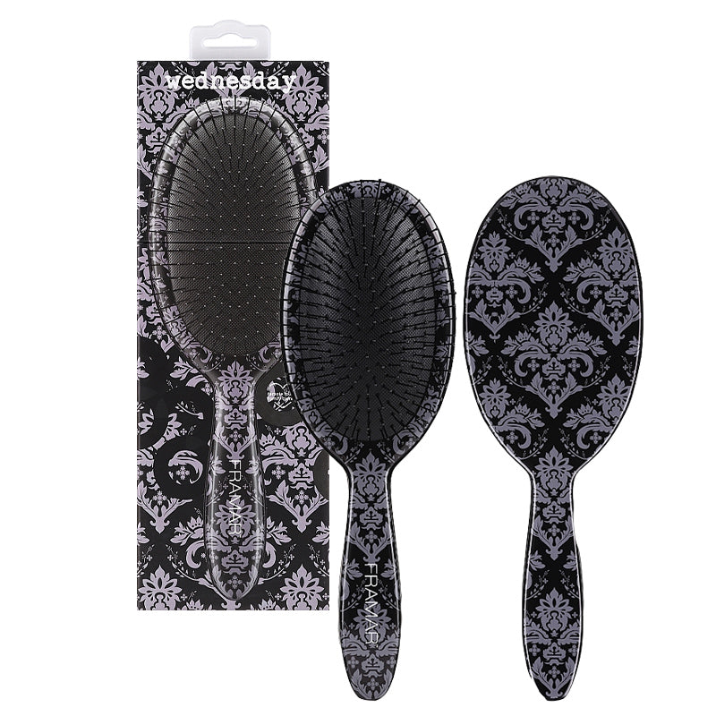 FRAMAR Detangle Brush Oh My Goth Wednesday