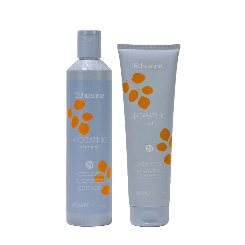 ECHOSLINE Kit Hydrating Shampoo 300ml + Mask 300ml
