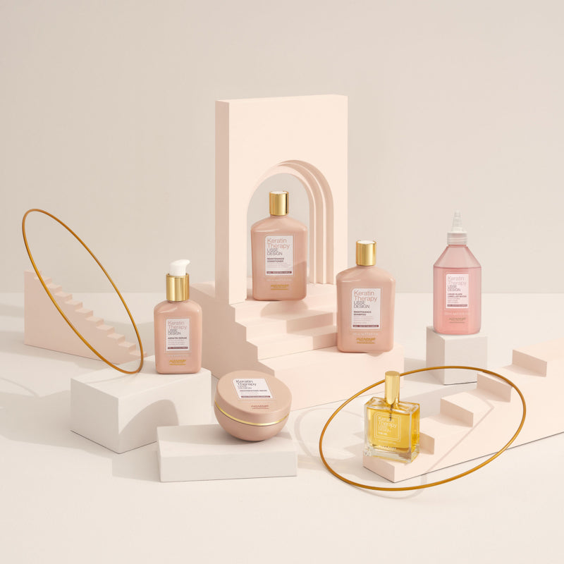 ALFAPARF MILANO Kit Keratin Therapy Lisse Design Shampoo 250ml + Mask 200ml + Conditioner 250ml