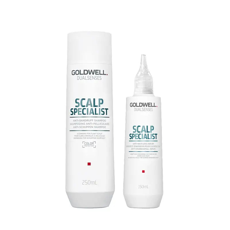 GOLDWELL DS Kit Scalp Specialist Anti Dandruff Shampoo 250ml + Rebalance & Hydrate Fluid 150ml