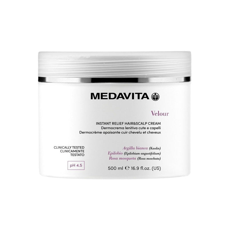 MEDAVITA Velour Instant Relief Hair & Scalp Cream 500ml