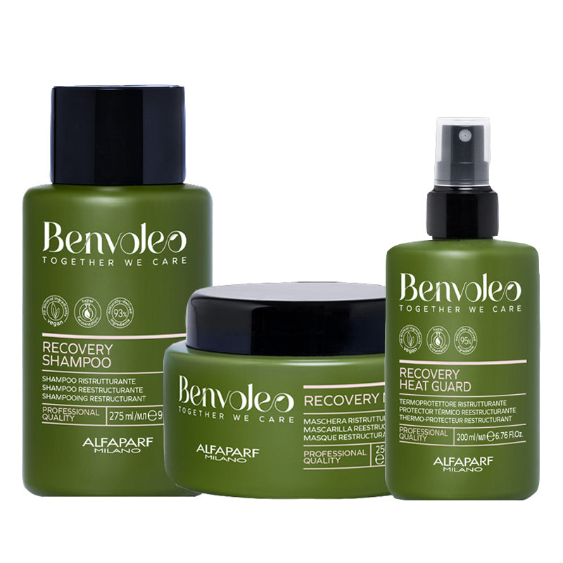 ALFAPARF MILANO Kit Benvoleo Recovery Shampoo 275ml + Mask 250ml + Guard 200ml