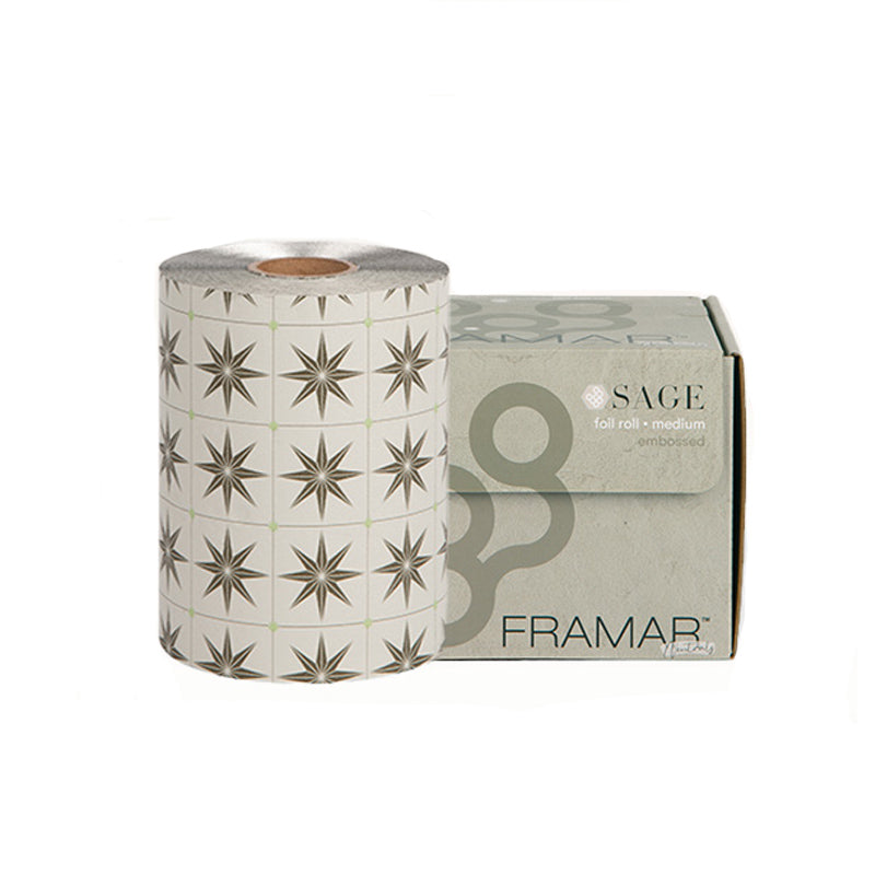 FRAMAR Sage Neutrals Embossed Roll Medium 97.5m