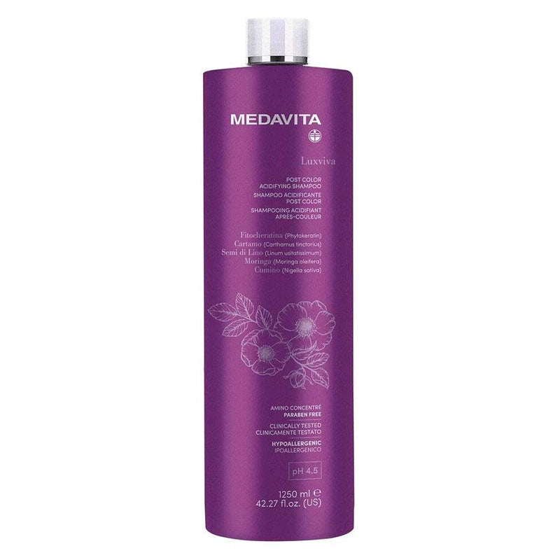 MEDAVITA Luxviva Shampoo Acidificante Post Colore 1250ml
