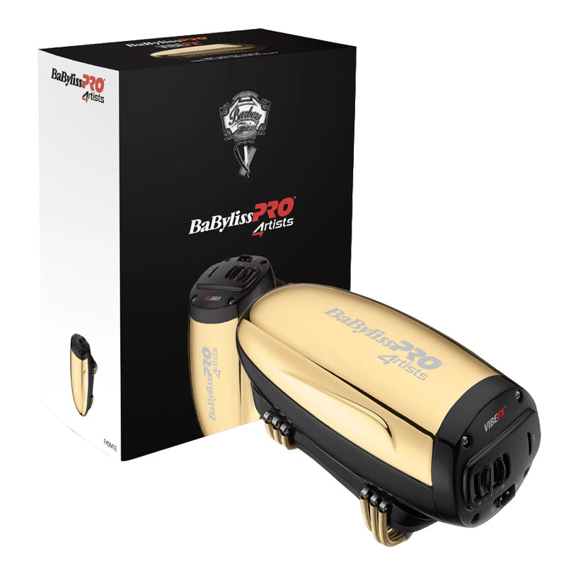 BABYLISS Pro Professional Vibefx Gold Cordless Massager FXSM1GE