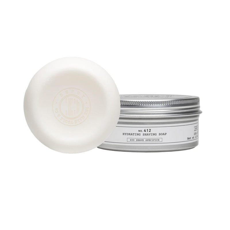 DEPOT no.412 Hydrating Shaving Soap 100g