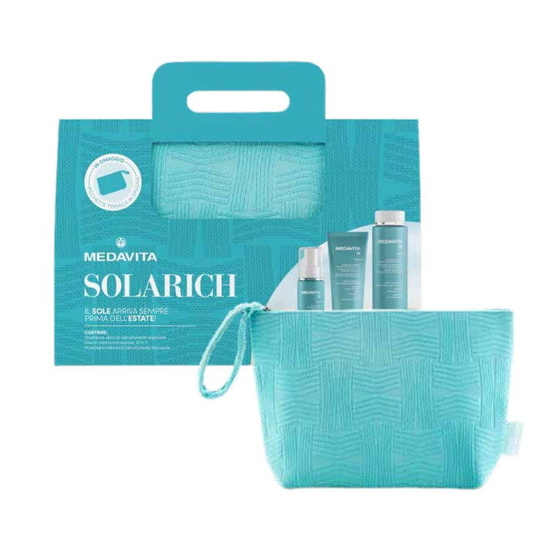 MEDAVITA Set Solarich Shampoo Doccia 400ml + Maschera 150ml + Olio In Crema 10 In 1 150ml