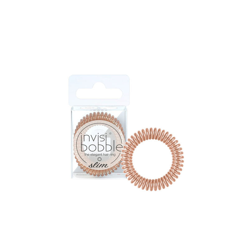 INVISIBOBBLE Slim Of Bronze And Beads 3pz