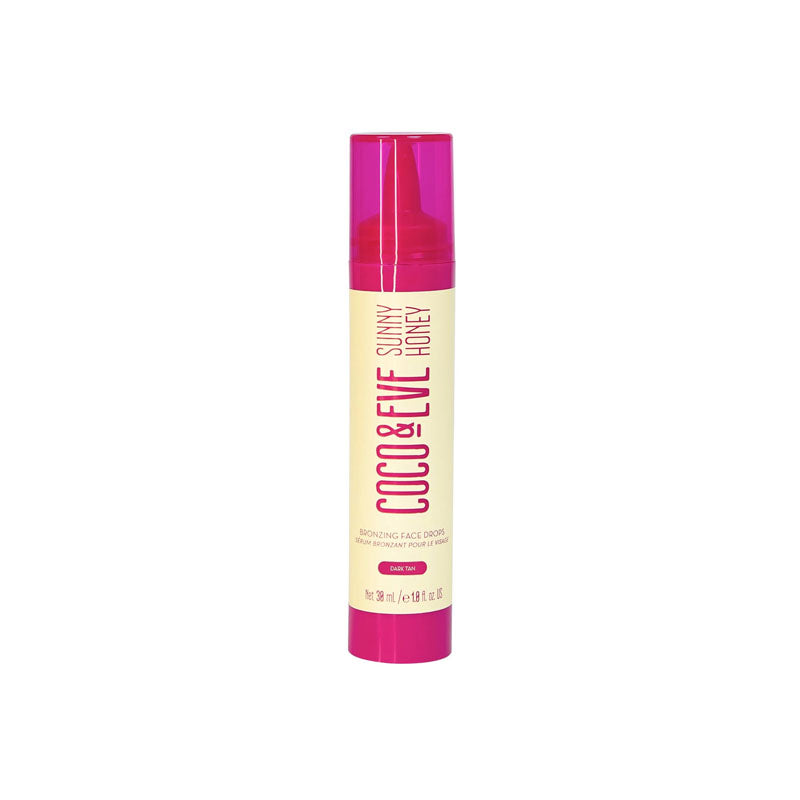 COCO & EVE Sunny Honey Bronzing Face Drops Dark Tan 30ml