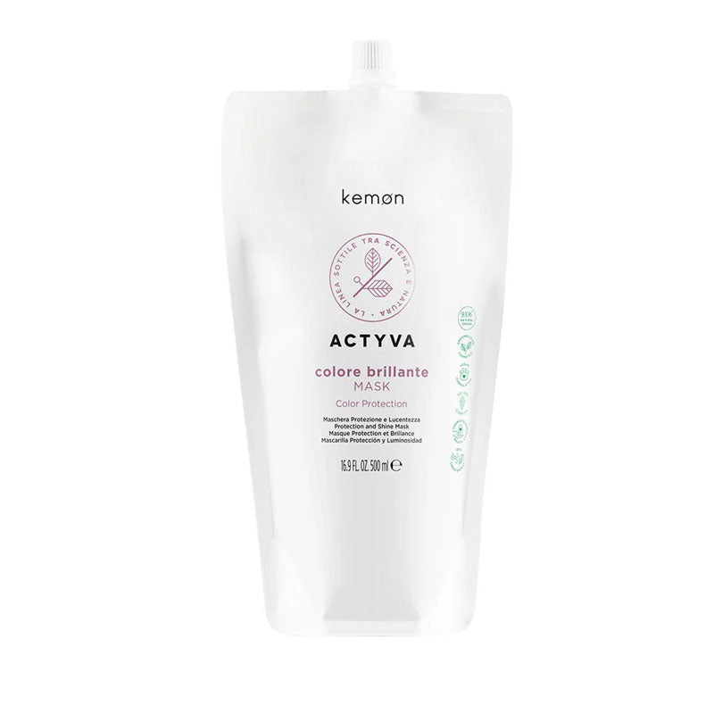 KEMON Actyva Colore Brillante Refill Pouch Bag Mask 500ml