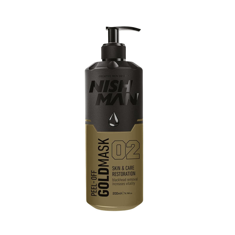 NISHMAN Peel-Off Gold Mask Skin Restoration 200ml