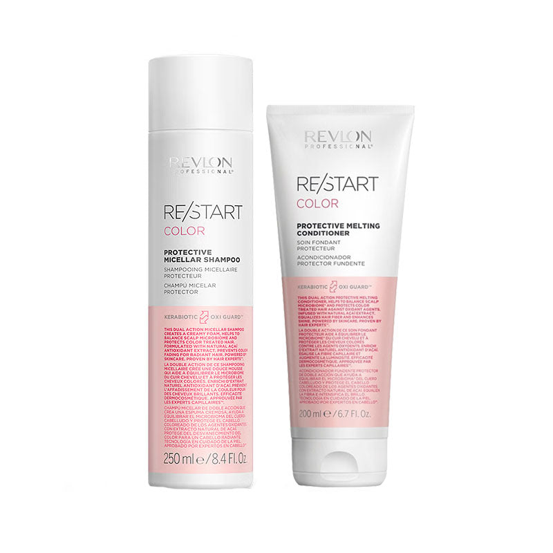 REVLON PROFESSIONAL Kit Restart Color Protective Micellar Shampoo 250ml + Conditioner 200ml
