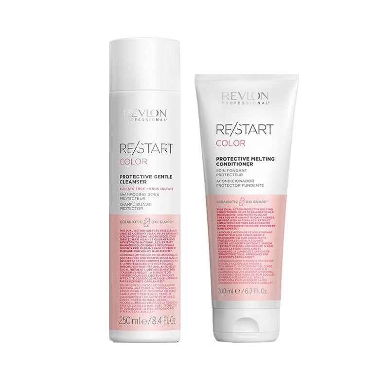 REVLON PROFESSIONAL Kit Restart Color Protective Gentle Shampoo 250ml + Conditioner 200ml