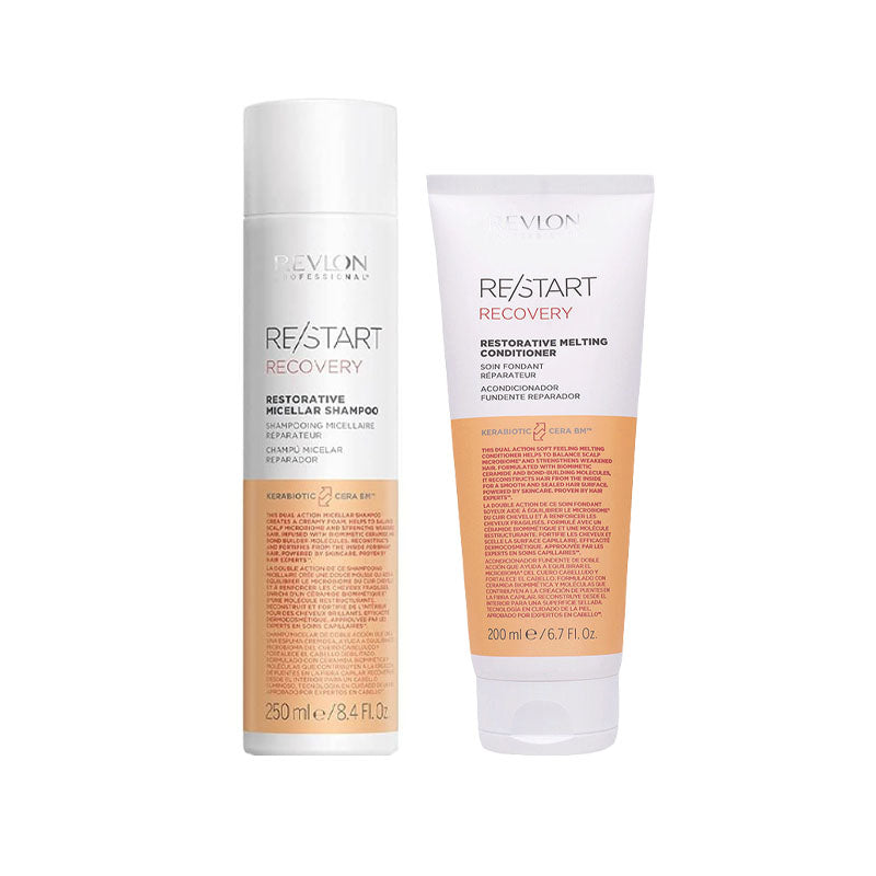 REVLON PROFESSIONAL Kit Restart Recovery Micellar Shampoo 250ml + Conditioner 200ml
