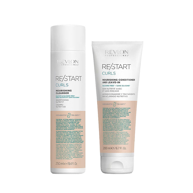 REVLON PROFESSIONAL Kit Restart Curls Shampoo 250ml + Conditioner 200ml