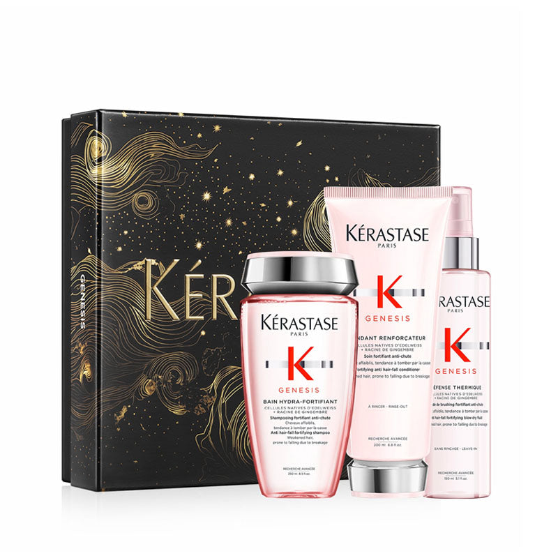 KERASTASE Set Genesis Cofanetto Regalo Shampoo 250ml + Conditioner 200ml + Spray 150ml