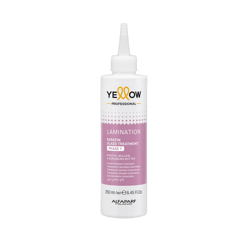 ALFAPARF Yellow Lamination Keratin Glass treatment Phase 1 250ml