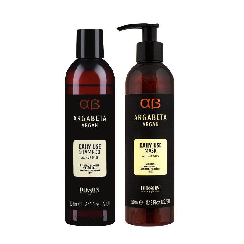 DIKSON Kit Argabeta Argan Daily Use Shampoo 250ml + Mask 250ml