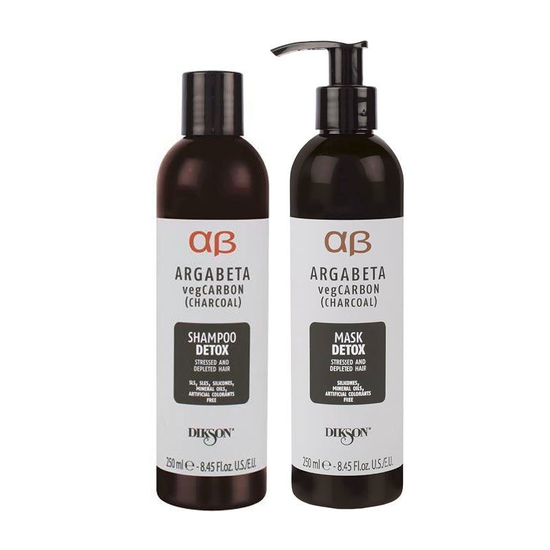 DIKSON Kit Argabeta VegCarbon Shampoo 250ml + Mask 250ml